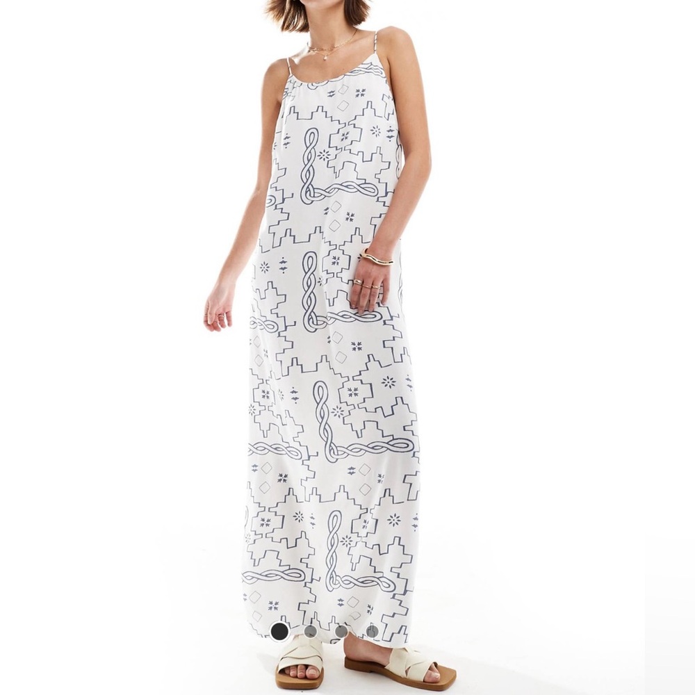 ASOS Geometric Maxi Dress